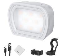 NEEWER Basics Magnetic Auxiliary Light Compatible with DJI OSMO Pocket 3 Gimbal Camera Creator Combo, USB C Rechargeable Mini LED Fill Light with Cleaning Cloth for Selfie Vlog Video Recording, M21