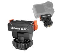 NEEWER Basics Magnetic Cold Shoe Mount Adapter Compatible with DJI OSMO Action 3 4 5 Pro Nano 360 Action Cams, Quick Release with 1/4" Screw Hole for Camera Hot Shoe Mini Tripod Selfie Stick, AC037