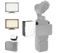 NEEWER BASICS Magnetic Mini Cube Light, 2W 570Lux CRI95+ 500mAh Battery Rechargeable LED Camera Panel Video Lighting, Magnet Side Mount Compatible with DJI OSMO Pocket 3 Pocket 4 Gimbal Cameras, M27