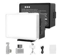 NEEWER BASICS Magnetic Mini Phone Light Camera Cube Light, 2W 570Lux CRI95+ 500mAh Battery Rechargeable LED Panel Video Lighting, Compatible with DJI OSMO Pocket 3 4 Insta360 Action Camera Cages, M27