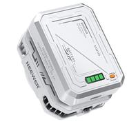 NEEWER BASICS Magnetic Phone Cooler with 5000mAh Battery, Type C Rechargeable Wireless Cooling Fan Case with Magnetic Ring & Clip Compatible with iPhone 16 15 Pro Max MagSafe Samsung for Gaming, PA096