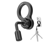 NEEWER BASICS Magnetic Phone Tripod Mount Adapter, 360° Ball Head Aluminum Compact Lightweight Portable Phone Holder Attachment Compatible with MagSafe iPhone Samsung Android Video Recording, PA149