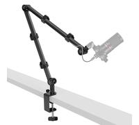 NEEWER BASICS Microphone Boom Arm, 31" Flexible Mic Desk Stand Mount, Compatible with Blue Yeti FIFINE AM8 K669B HyperX QuadCast S SoloCast AT2020 Shure SM7B MV7 for Gaming Streaming Recording, MS050