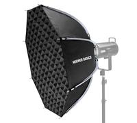NEEWER BASICS Octagonal Softbox Bowens Mount, 35.4'' Quick Release Soft Box Lighting Set with Grid, Compatible with Aputure 150c Compatible with Godox SL60w, for FS300C FS150B HB80C CB200C Q6, NS64P