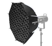NEEWER BASICS Octagonal Softbox Kit for Studio Photography Video Recording Streaming, 25.6"/65cm Quick Release Bowens Mount Softbox/Grid/Light Diffusers for Continuous Lighting & Strobe Flash, NS33P