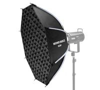 NEEWER BASICS Octagonal Softbox Kit for Studio Photography Video Recording Streaming, 35"/90cm Quick Release Bowens Mount Softbox/Grid/Light Diffusers/Bag, for Continuous Lighting Strobe Flash, NS34P