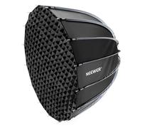 NEEWER BASICS Parabolic Softbox Bowens Mount, 47" Quick Release, NS39P | Soft Box with Diffuser/Grid/Bag, Compatible with Godox Aputure 600d Video Light, for Studio Photography Recording Lighting