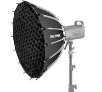 NEEWER BASICS Parabolic Softbox Kit, 26"/65cm Bowens Mount Soft Box, NS37P | With Light Diffusers for Studio Photo, Video, Streaming Lighting, Compatible with Godox, Compatible with Aputure