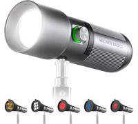 NEEWER BASICS RGB Photography Flashlight, 4 Colors/20 Gobo Filters/Cri95+/7500Ma