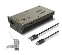 NEEWER Battery Pack Compatible with TACTACAM Reveal Trail Cameras X Gen 3.0 X Pro X Gen 2.0 SK XB, 6000mAh Replacement Rechargeable Hunting & Trail Cam Lithium Battery with Type C/12V DC Ports, EM6-D