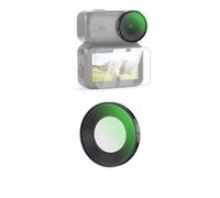 NEEWER Black Diffusion 1/4 Filter Compatible with dji Osmo Nano, Screw On Action Camera Filter Lens Filter Multilayer Optical Glass Photography Accessory with Tempered Glass Screen Protector