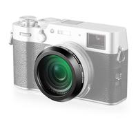 NEEWER Black Diffusion 1/4 Filter, Mist Dreamy Cinematic Effect Lens Filter for X100 Series Cameras, Multi Coated Optical Glass, for Fujifilm X100 X100S X100F X100T X100V X100VI Cameras (Black Frame)