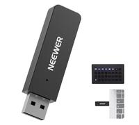 NEEWER Bluetooth USB Transmitter for PC & Mac, NW-BT USB Dongle Trigger Remote Control for NEEWER Control Center, Bluetooth LED Video Lights & Ring Lights, Compatible with Windows & MacOS