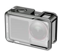 Neewer Cage for Action 5 Pro, Protective Metal Video Rig with Cold Shoe, 1/4" Thread, Shutter Button Compatible with DJI Osmo Action 5 Pro Action 4 Action 3 DJI Mic DJI Magnetic Adapter Mount, AC014