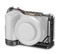 Neewer Cage for ZV-E10 II, Full Access Aluminum Alloy Camera Cage Video Rig with Arca Type Quick Release Plate, Cold Shoe, 1/4" & 3/8" Threads Compatible with Sony ZV-E10 II DJI RS4 RS3, CA135