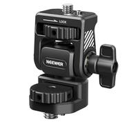 NEEWER Camera Field Monitor Mount Holder Bracket, 360° Swivel 180° Tilt Adjustable with 1/4" & 3/8" Screw Anti Twist Compatible with Atomos Ninja 5" & 7" Compatible with SmallRig Camera Cage, MA022
