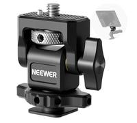 NEEWER Camera Monitor Mount with Cold Shoe (2 Pack), Anti Twist 1/4" Screw for 5" & 7" Field Monitor Compatible with Atomos Ninja V, 360° Swivel & 180° Tilt Damping, Compatible with SmallRig, MA006