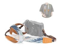 Neewer Camera Neck Strap, 57"/146cm Length Adjustable Camera Shoulder Strap for DSLR and Mirrorless Cameras, Japanese Mt Fuji & Great Waves Art, CA116