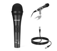 NEEWER Cardioid Dynamic Microphone with XLR Male to XLR Female Cable,