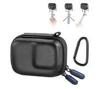NEEWER Carrying Case Compatible with DJI OSMO Action 5 Pro 4 3, Small Travel Protector Storage Bag with Carabiner Compatible with GoPro Hero 13 12 Insta360 Ace Pro 2 Action Camera Accessories, PB031
