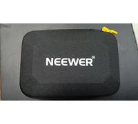 NEEWER Carrying Case for Action Camera & Accessories, Splashproof Protective Storage Bag with DIY Dividers & Mesh Pockets Compatible with GoPro DJI Osmo 360 Action 5 Pro Pocket 3 Lens, PB27