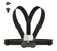 NEEWER Chest Mount Harness for Action Camera, Adjustable Hand Free Chest Strap Compatible with GoPro Hero DJI Osmo Insta360, Magnetic Quick Release Action Camera Chest Mount for POV Video Vlog, GP25