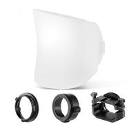 Neewer CRS7 Softbox Diffusion Dome with 3 Adapter Rings, Compatible with Godox V1 Z1 Z2 Round Head Flash and Square Speedlite Z760 and More, Mount for Video Light MS60B MS60C MS150B