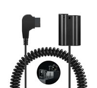 NEEWER D Tap to EN-EL15 Dummy Battery with Cable for Nikon, V Mount Battery