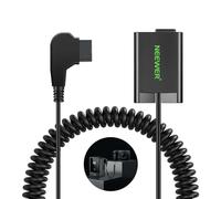 NEEWER D Tap to EN-EL25 Dummy Battery with Cable, Stable Continuous Power Supply for Nikon Zfc Z30 Z50, Compatible with SmallRig V Lock Batteries NEEWER PS099E Sony V Mount Batteries, VP-EP5G