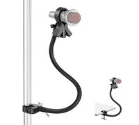NEEWER Desktop Microphone Stand with Flexible Arm, Adjustable Desk Mic Clamp Holder Mount with Clip & 1/4" to 5/8" Adapter Compatible with Shure Raze