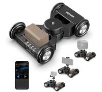 NEEWER DL400 Upgraded Motorized Camera Slider Dolly with App Control, Dual Motor Drive & Non Slip Wheels, 5H Runtime, Compatible with GoPro iPhone Android Samsung Smartphone DSLR Camera Camcorder
