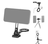 NEEWER Dual Magnetic Phone Holder Stand Tripod Mount with Arca Type Base, Metal Lightweight Portable Camera Cellphone Attachment Compatible with MagSafe iPhone Samsung Android Video Recording, DS029