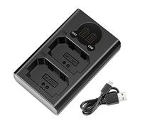 NEEWER Dual USB-Charger for Sony NP-FZ100 Battery with LCD Display