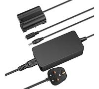 NEEWER Dummy Battery with AC/DC Coupler Power Adapter Replacement for EP-5B/EN-EL15, Power Supply Compatible with Nikon Z5 Z6 Z7 Z6II Z7II D500 D610 D750 D780 D800 D810 D850 D7000 D7100 D7200 D7500