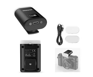 NEEWER ENTRY LEVEL VERSION Mini Camera Flash N12: 5600K Fill Light, LCD Display, Compatible with Canon/Fujifilm/Sony/Nikon DSLR Hot Shoe Cameras for Studio Shoots