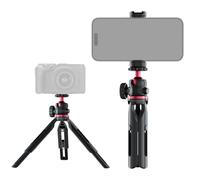 NEEWER ENTRY LEVEL VERSION Mini Tripod for Camera, 360° Small Desk Portable DSLR Webcam Cell Phone Mount Holder Stand Selfie Stick Grip Compatible with iPhone Samsung Android Video Recording, GM-2G