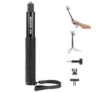 NEEWER Extension Rod Kit Compatible with DJI OSMO Action 5 Pro 4 3 GoPro Insta360 AKASO, 27.8" Invisible Selfie Stick, Action Camera Adapter & Magnetic Quick Release Mount for Video Recording, GP-86