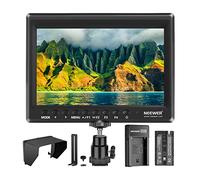 Neewer F100 7 Inch Camera Field Monitor HD Video Assist Slim IPS 1280x800 HDMI Input 1080p with 2600mAh Li-ion Battery/USB Charger for DSLR Cameras, Handheld Stabilizer, Film Video Making Rig