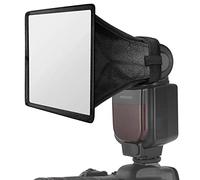 NEEWER Flash Diffuser Light Softbox 5" x 4", Universal, Collapsible with Storage Pouch Compatible with Canon Nikon Sony Godox Yongnuo speedlight