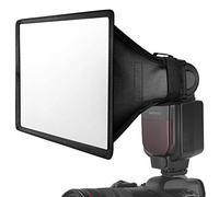 NEEWER Flash Diffuser Light Softbox 9" x 7", Universal, Collapsible with Storage Pouch Compatible with Canon Nikon Sony Godox Yongnuo NEEWER speedlight