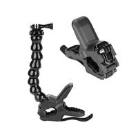 NEEWER Flexible Clamp Mount Compatible with GoPro DJI Action Cameras, Jaw Flex Super Clamp Holder, Desk Pole Clip Mount with Tube & Adapter Accessories for Photography & Video Recording, GP-80