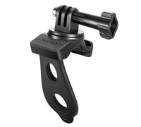 NEEWER Flexible Mount Wrap Band Compatible with GoPro DJI Insta360 Action Cameras, Motorcycle Bike Handlebar Roll Bar Tube Clip Holder Bracket Accessories for Photography Video Recording, GP-77 Black