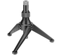 Neewer Foldable Iron Mini Desktop Microphone Tripod Stand, Adjustable Height 4.9