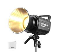 NEEWER FS150B LED Studio Video Light 2.4G/APP Control, 130W Bi Color COB Continuous Output Lighting with Cleaning Cloth for Photography Video Recording 4 Dimming Curves/2700K-6500K/CRI97+/Bowens Mount