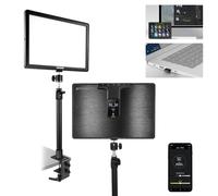 NEEWER GL1 PRO 15.5" Key Light Streaming Light, Video Light with 2.4G PC, Mac Control & iOS Android APP, 2800 Lumens LED Panel Light with Desk Clamp Compatible with Elgato Stream Deck for Gaming Zoom