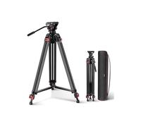 NEEWER GM88 74-Inch Heavy-Duty Video Tripod - Supports 17.6 lb, All-Purpose Stabilization with Mid-Level Spreader