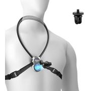 NEEWER GP-76 Magnetic Neck Mount Compatible with GoPro DJI Action Cameras, Quick Release Neck Holder with Air Cushion & Adjustable Chest Strap, Accessories Kit for POV Video Recording Vlogging