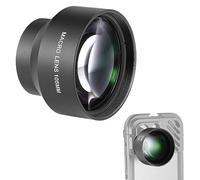 NEEWER HD 105mm Macro Lens Only for 17mm Thread Backplate, Compatible with SmallRig NEEWER iPhone Samsung Phone Cage Case with 17 mm Lens Adapter, 46mm Front Thread, LS-26