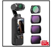 NEEWER HD CPL ND16 ND64 ND256 Filter Kit Compatible with DJI OSMO Pocket 3 Creat