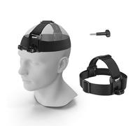 NEEWER Head Strap Mount Compatible with GoPro Hero 13 12 11 10 9 8 Black 7 Silver 7 White, Adjustable Head Mount Action Camera Accessories for POV Video Recording Cycling Surfing, GP-71